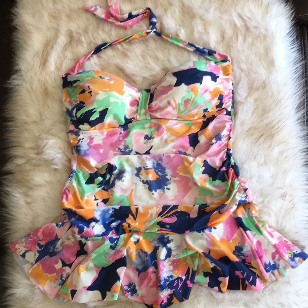 Floral Bathing Suit